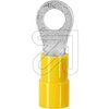 Ring-Kabelschuh M5 gelb - 6,0mm², 100 Stk