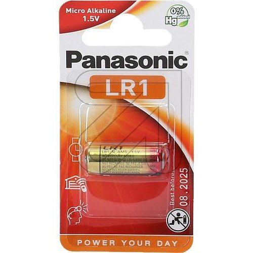 Batterie Alkaline 1,5V LR1 Lady