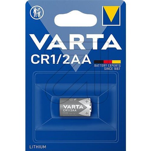 Varta Lithium-Batterie CR 1/2 AA